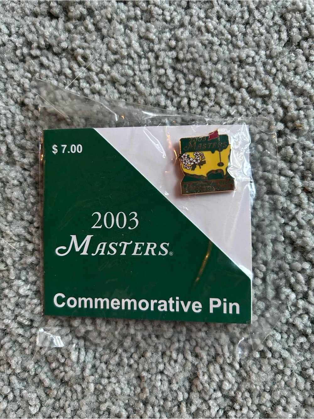 2003 Masters Commemorative Pin